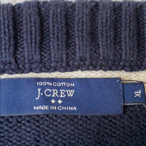 Men’s Cotton Striped Sweater - Picture 2 of 2